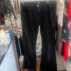 Black Wide-Leg Pants